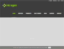 Tablet Screenshot of intragen.com